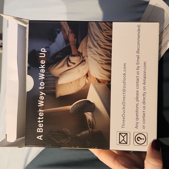 New in box JALL Smart Wake up Light Alarm Clock - Picture 9 of 12